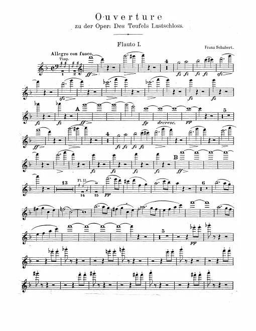 Flute 1, 2
