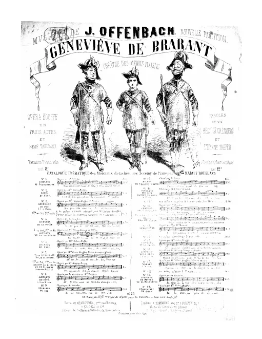 No.3, Sérénade du page: "En passant sous la fenètre" (Act I, No.3), duet in