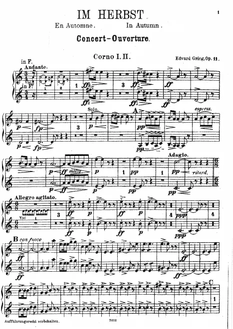 Horn 1/2 (F)