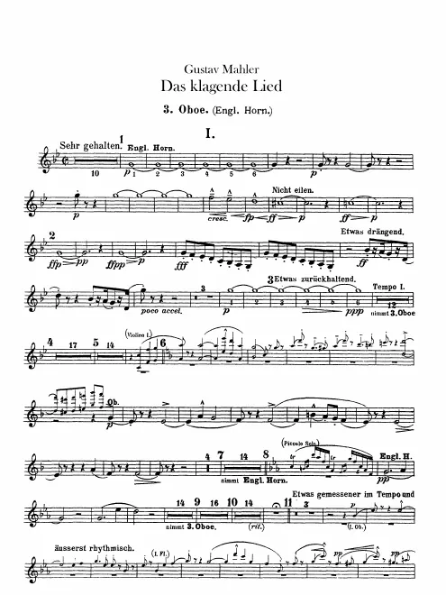 Oboe 3/English Horn