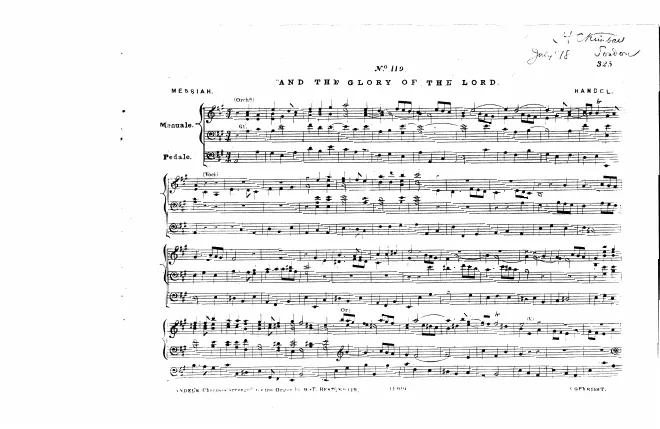 Selections from Messiah