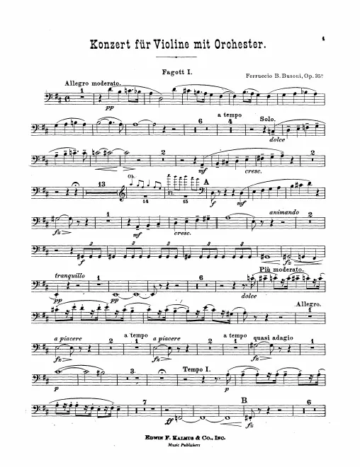 Bassoon 1, 2