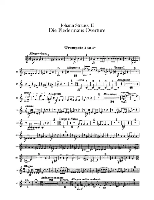 Trumpet 1, 2 (F)
