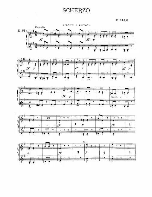 Cornet 1/2 (B)
