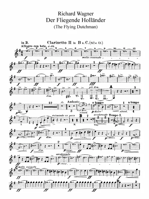 Clarinet 2 (B/A/C)