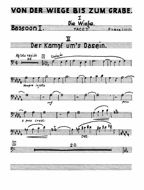 Bassoon 1, 2