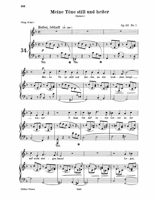 Complete Score (medium voice)