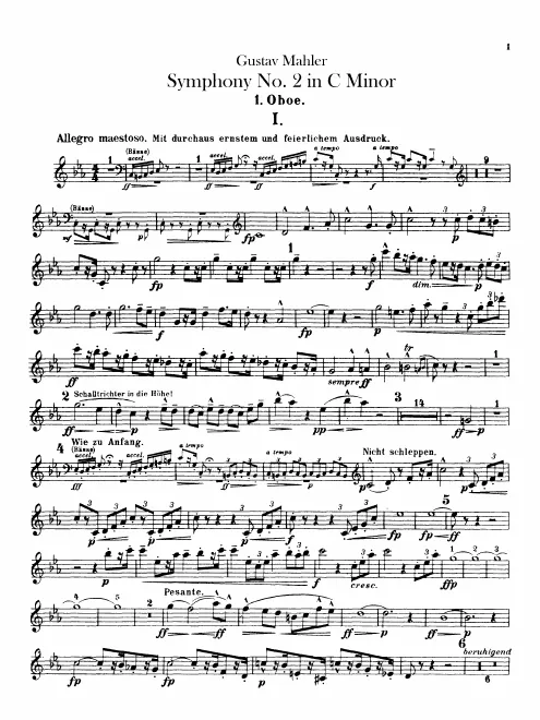 Oboe 1