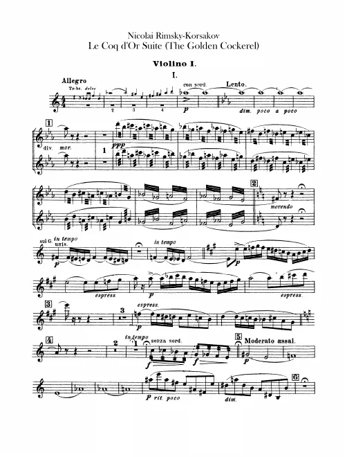 Violins I