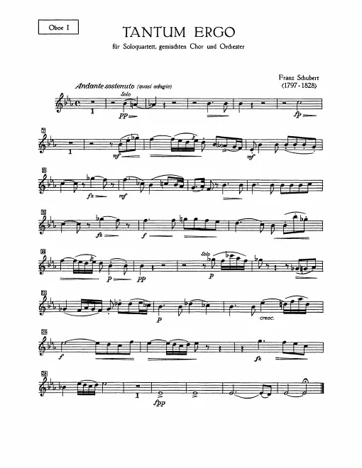 Oboe 1, 2