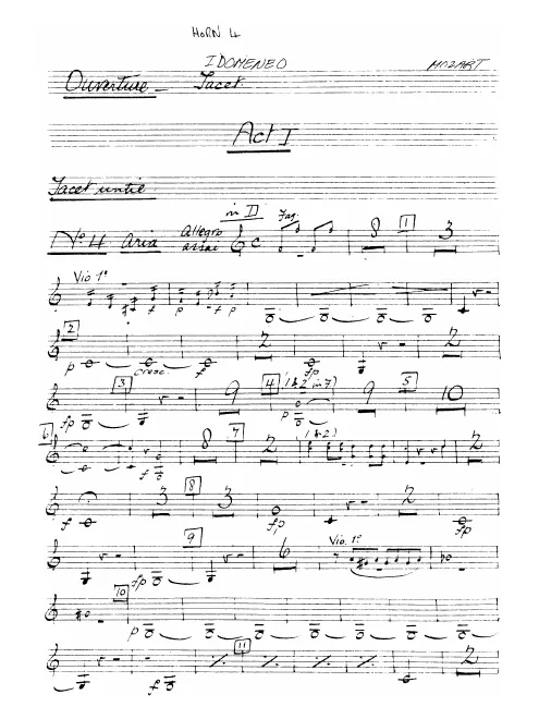 Horn 4 (C/D/E)