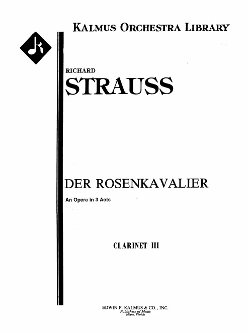 Clarinet 3 (also E Clarinet)