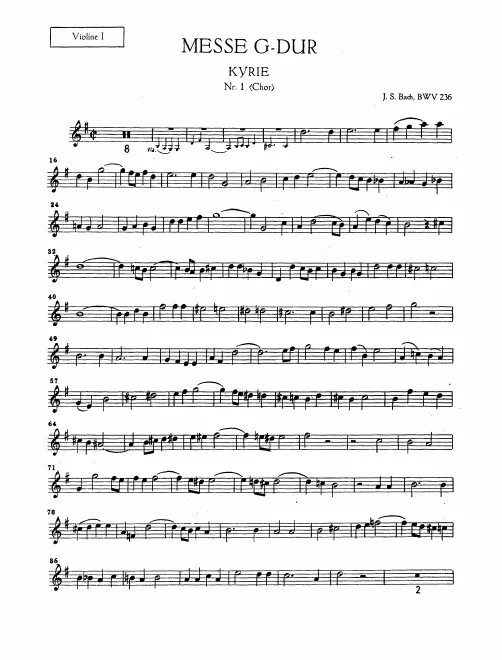 Violins I