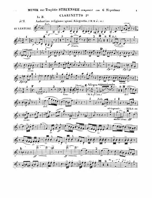 Clarinet 1, 2 (B)