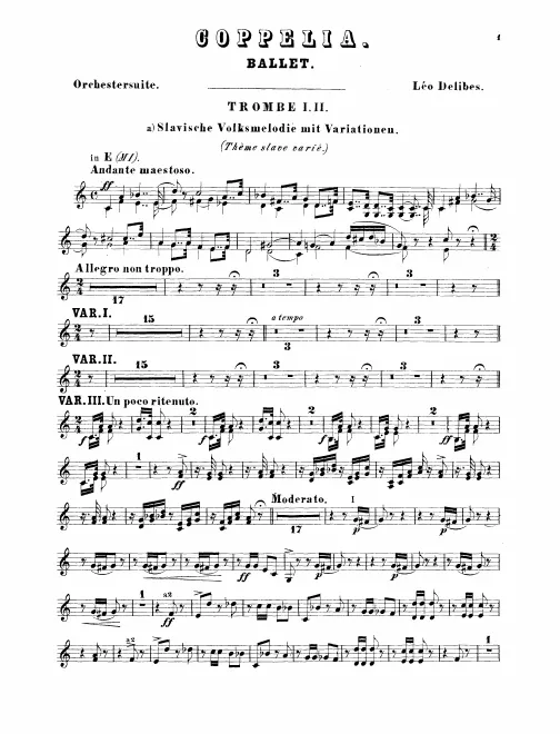 Trumpet 1/2 (D/E/E)