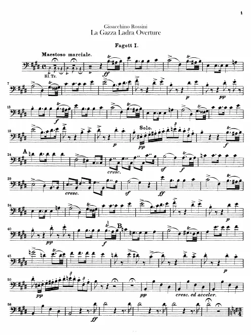 Bassoon 1, 2