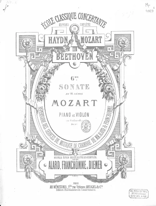 Complete Score and Violin Part