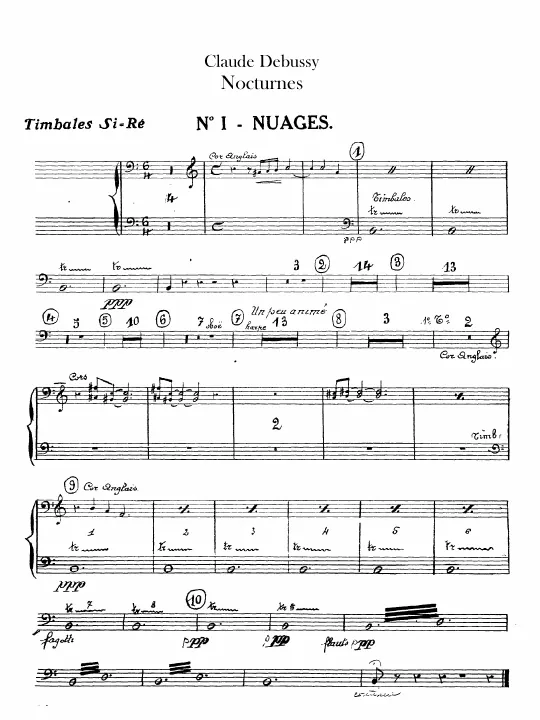 Timpani, Snare Drum, Cymbals