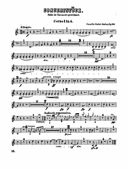 Horn 1, 2 (A)