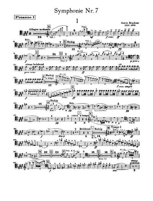 Trombone 1, 2, 3, Tuba
