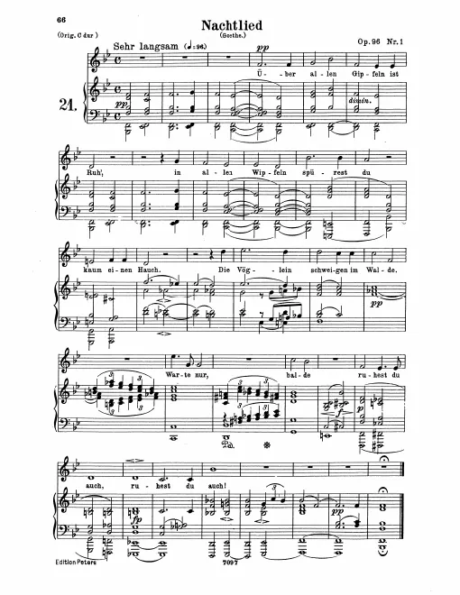 Complete Score (medium voice)