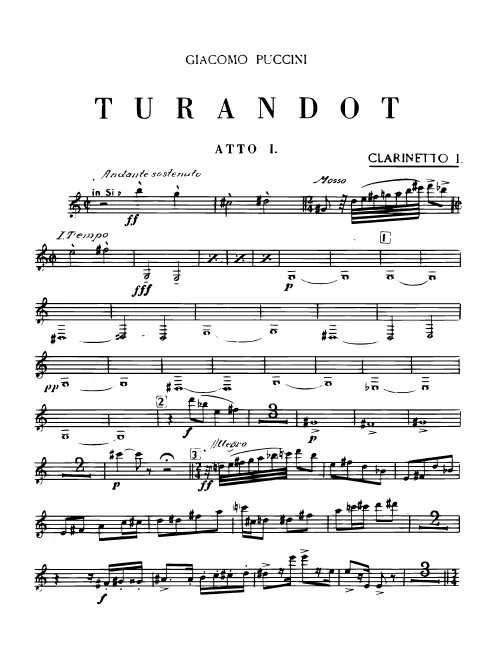 Clarinet 1 (B)