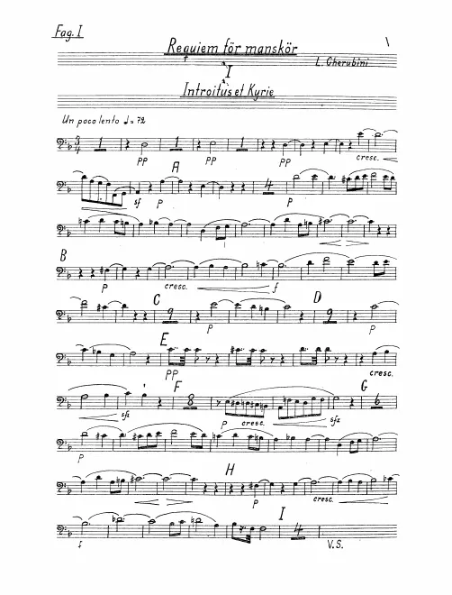 Bassoon 1, 2