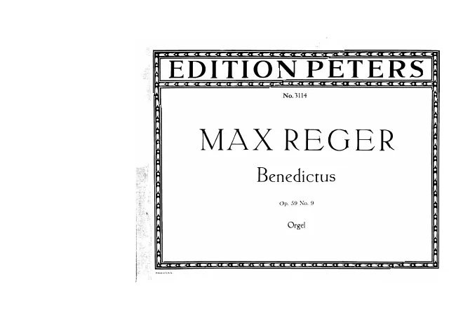 9. Benedictus