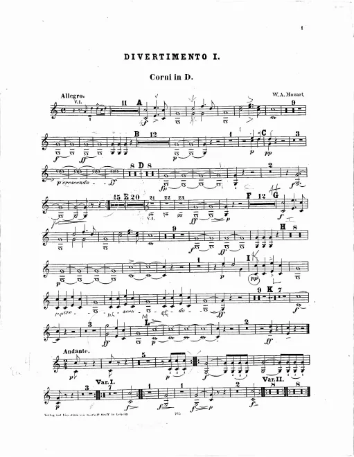 Horn 1/2 (D)