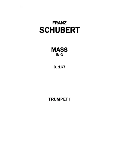 Trumpet 1, 2 (D)