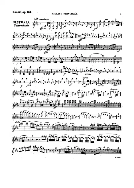 Complete Solo and Orchestral Parts