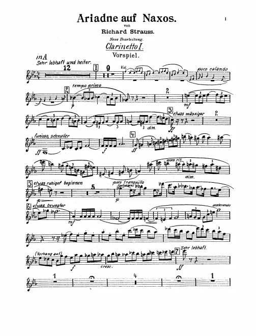 Clarinet 1 (A/B)