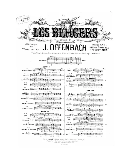 No.22, Ronde de la soupe aux choux: "Viv' la soupe aux choux" (Act III, No.19b)