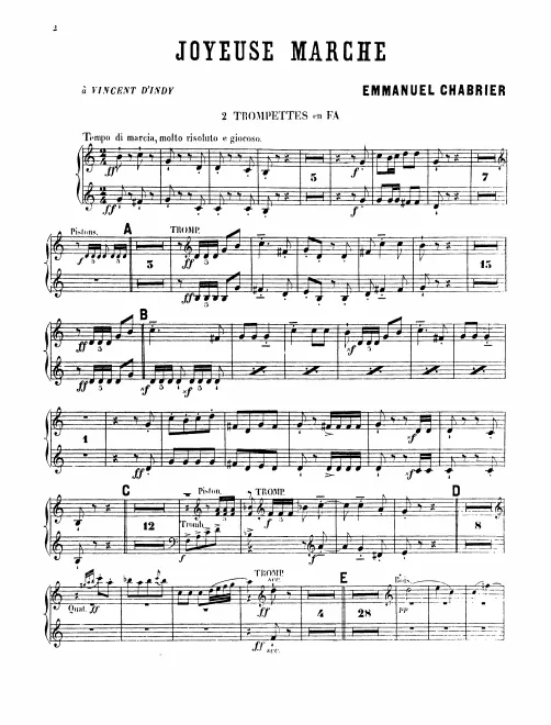 Trumpet 1/2 (F)