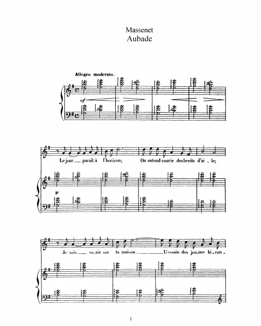 Complete Score (G major, high voice)