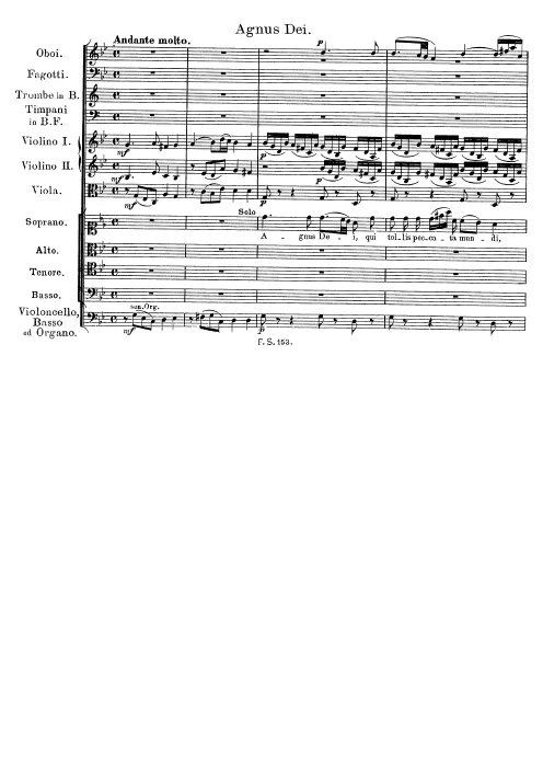 VI. Agnus Dei