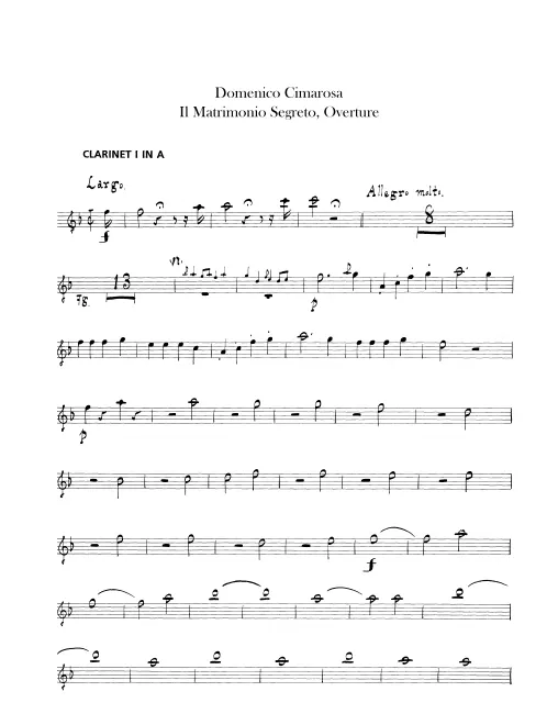 Clarinet 1, 2