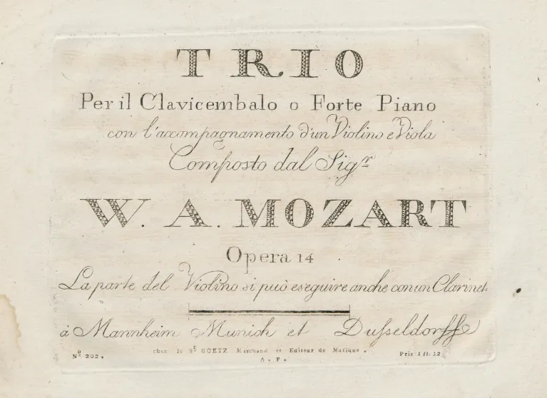 Viola, Clarinet