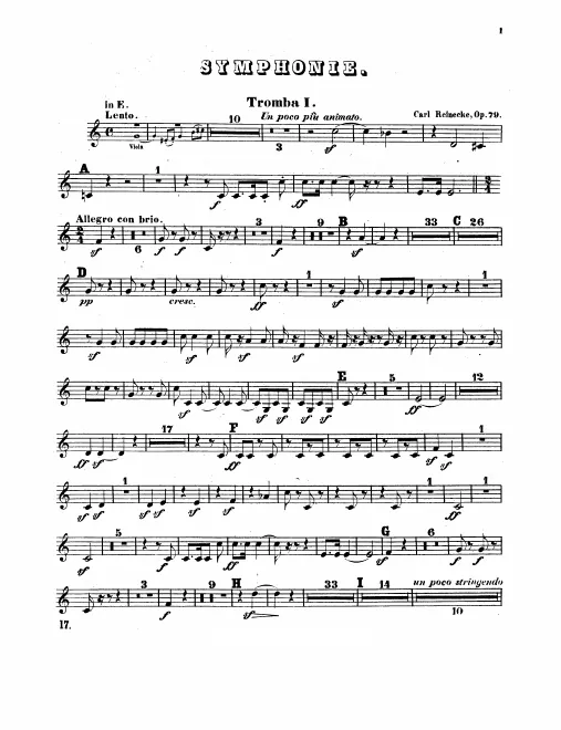 Trumpet 1, 2 (E/F)
