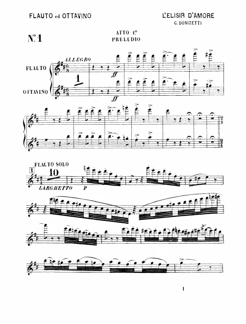 Flute 1/2 (also Piccolo)