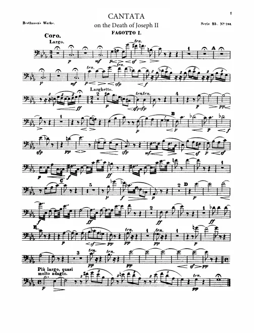 Bassoon 1, 2