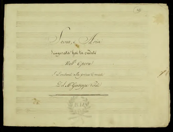 Act I Sc.4. Scena e aria: Vergini!... ; Sciagurata! hai tu creduto