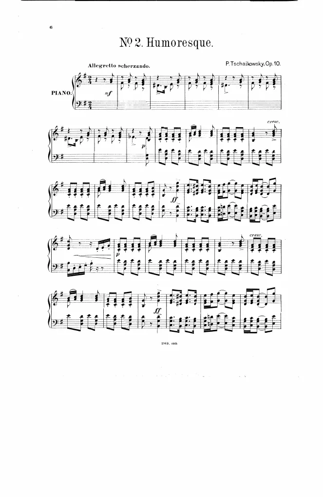 2. Humoresque