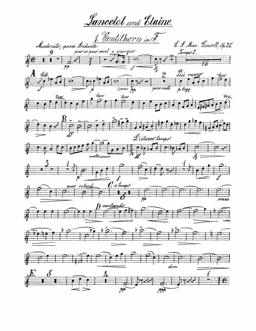 Horn 1, 2, 3, 4 (F)