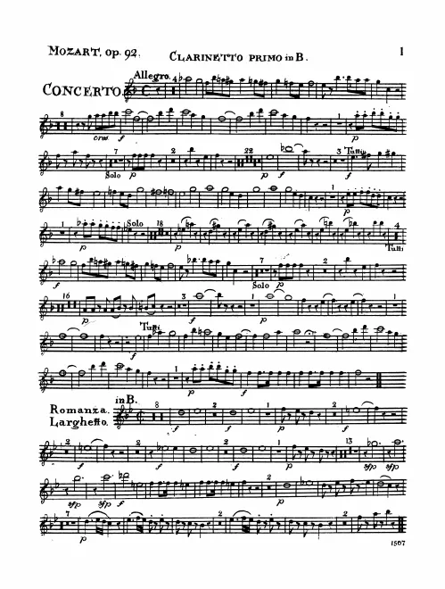 Clarinet 1, 2 (B)