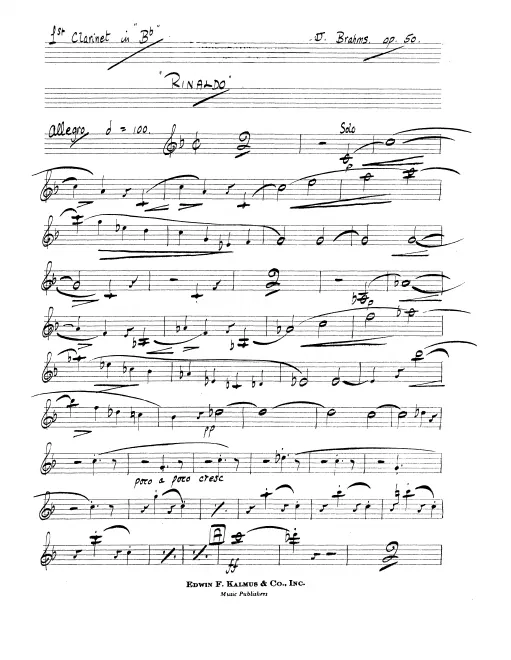 Clarinet 1 (B)