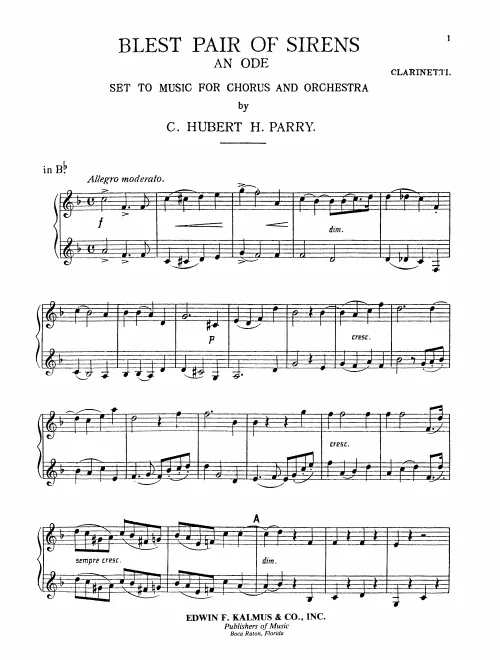 Clarinet 1/2 (B)