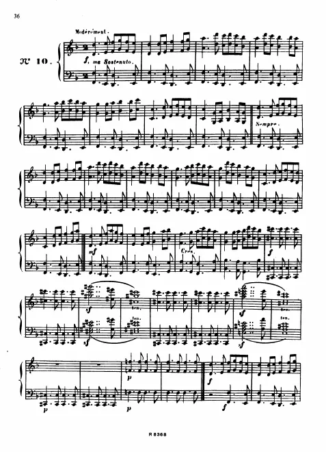 10. Modérément