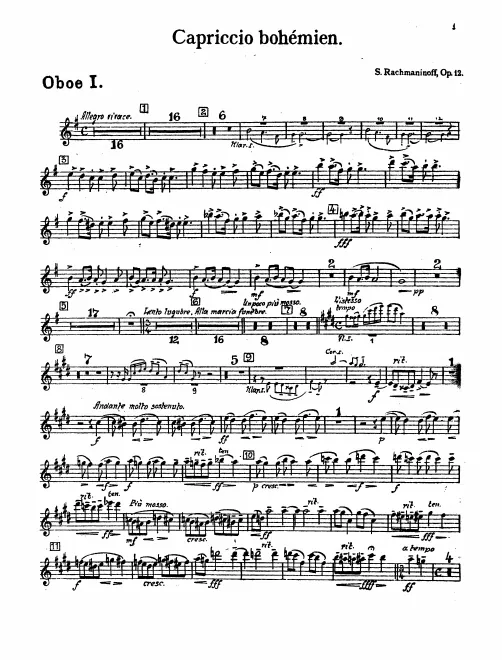 Oboe 1