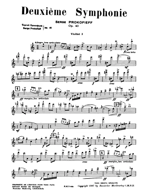 Violins I